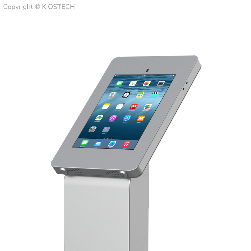 ADA-compliant iPad Kiosk with UL Standard Power Socket