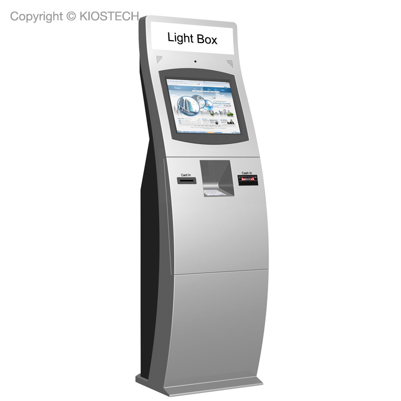 Single Touchscreen Cash Payment Kiosk