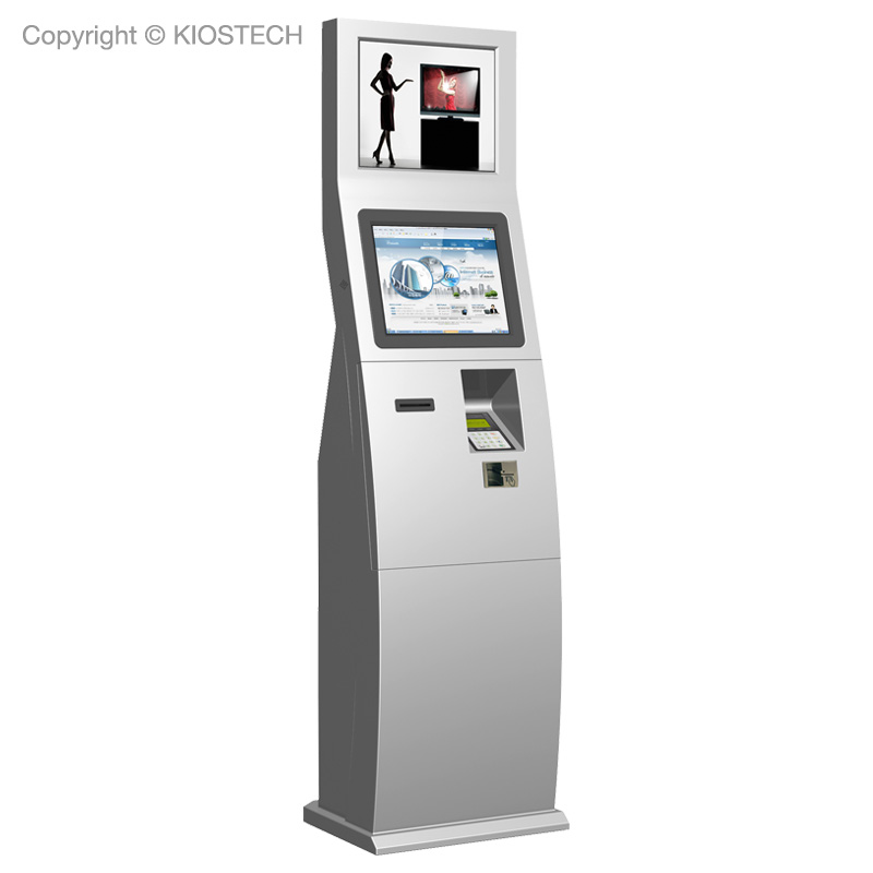 Customize Dual Display Multifunctional Financial Payment Kiosk