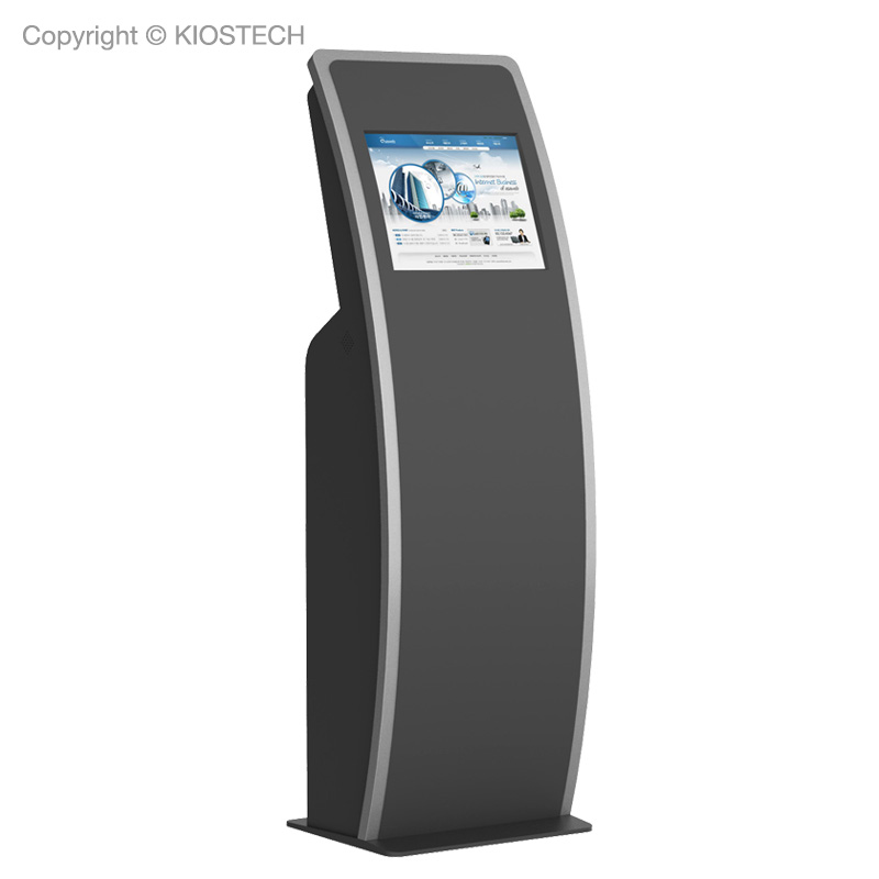 Interactive Information Kiosk Easy Movement and Light Fashion Interactive Information Kiosk