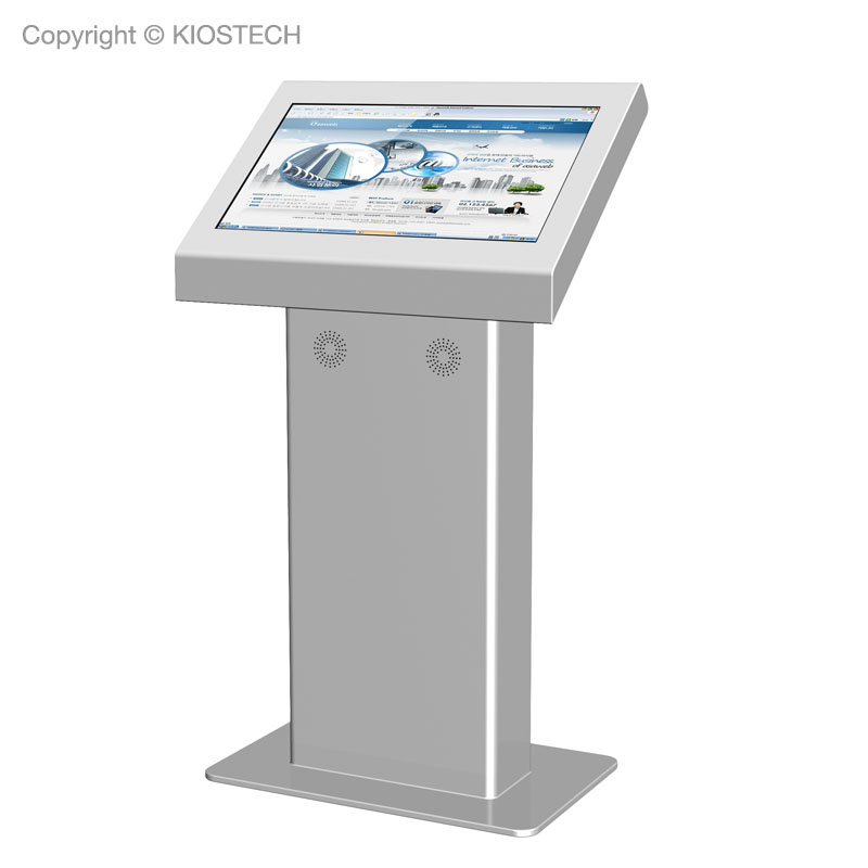 Horizontal Monitor Shopping Mall & Museum Interactive Information Kiosk