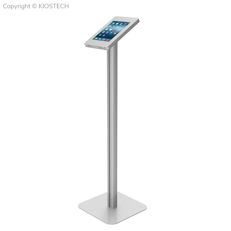 Customize Compatible with All Size iPad Floor Stand iPad Holder with Magazine Holder