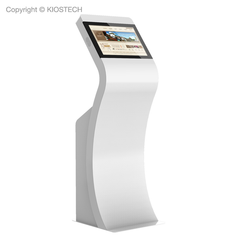 Popular and Sleek Internet Information Kiosk with Customize Size Touch Screen