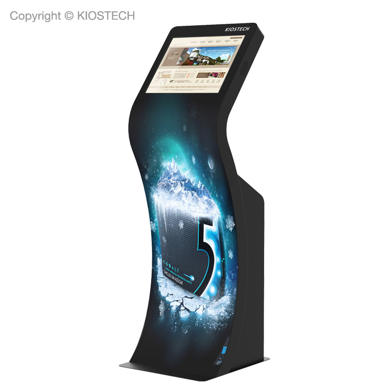 Popular and Sleek Internet Information Kiosk with Customize Size Touch Screen