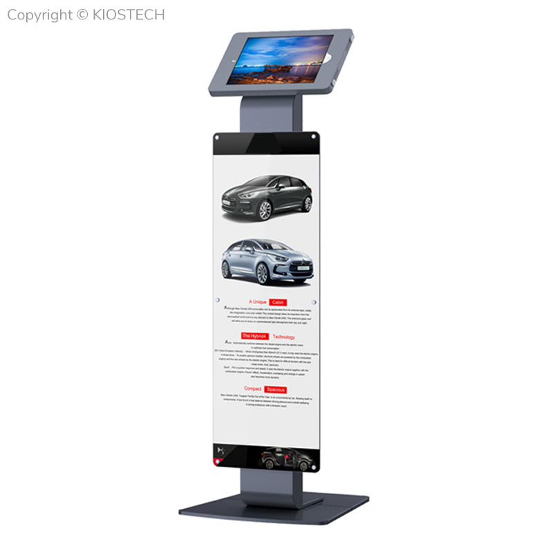 Promotional Security iPad Kiosk with Custom Artwork