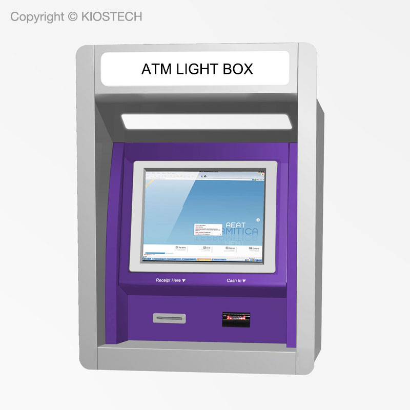 Wall-Mounted Security ATM Kiosk Hardware Solution