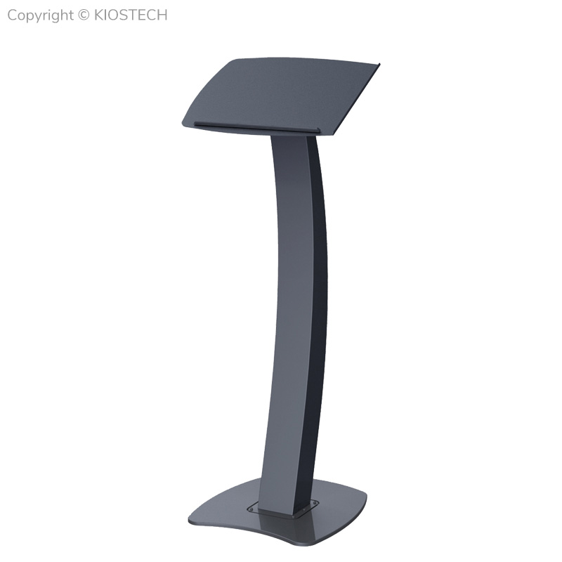 Vertically and Horizontally Switch Metal Lectern