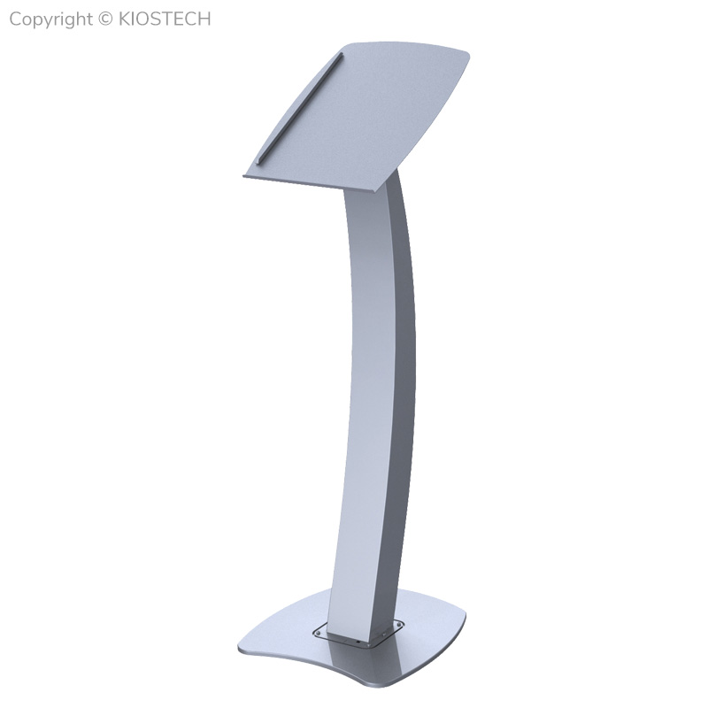 Vertically and Horizontally Switch Metal Lectern