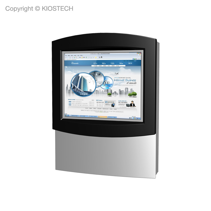 Wall Mounted Internet Information Kiosk