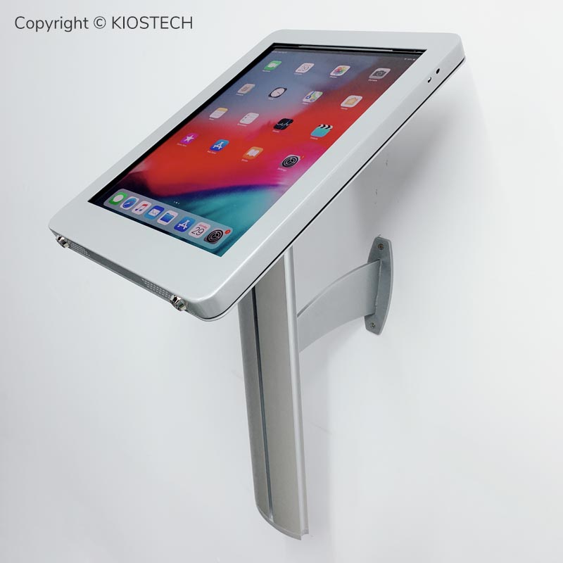 Adjustable Wall Mount Stand for 12.9 inch iPad Pro | Silver Color