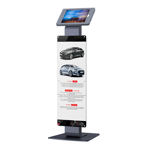 Promotional Security iPad Kiosk with Custom Artwork