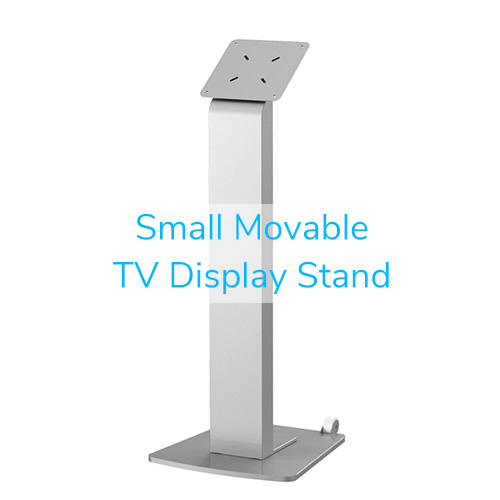 Small Movable TV Display Stand for Shopping Mall and Store
