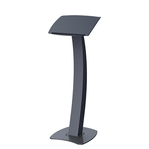 Vertically and Horizontally Switch Metal Lectern