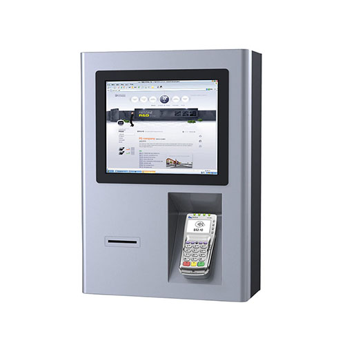Wall-mounted Self-payment Kiosk Utility Bill Payment Machine