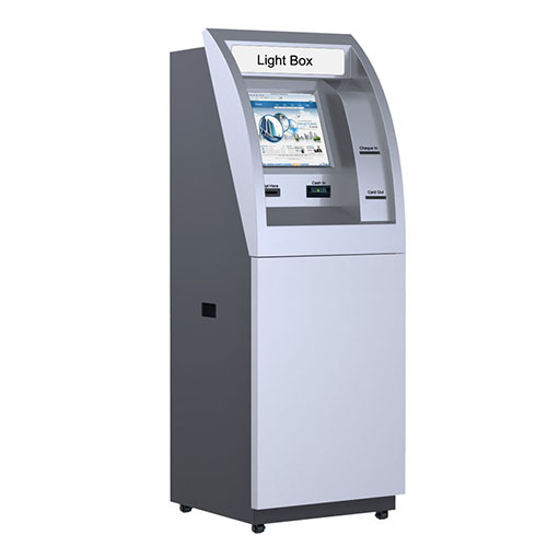 Lobby Self-Service Bill Payment Kiosk with Advertising Display Box