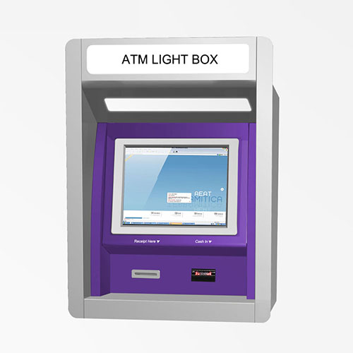 Wall-Mounted Security ATM Kiosk Hardware Solution