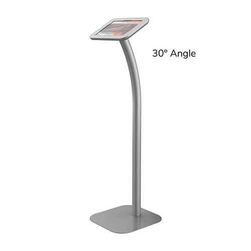 Security Steel Pole Lenovo Samsung Tablets Stand for Auto Shows Shopping Mall
