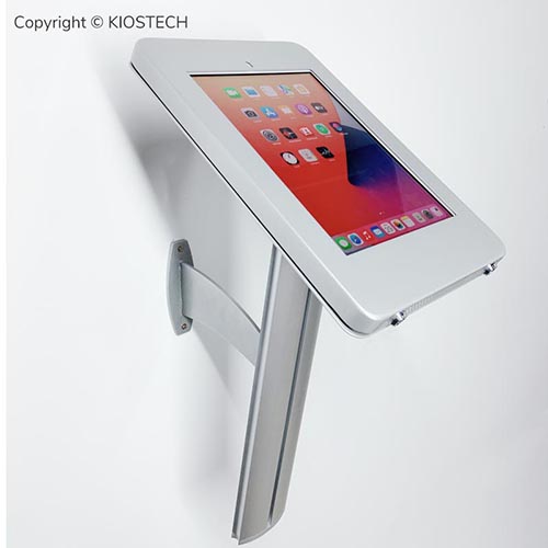 Adjustable Wall Mount Stand for 10.2 inch iPad | Silver Color