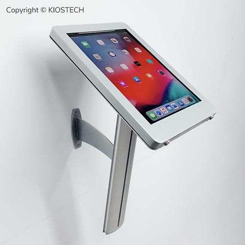Adjustable Wall Mount Stand for 12.9 inch iPad Pro | Silver Color